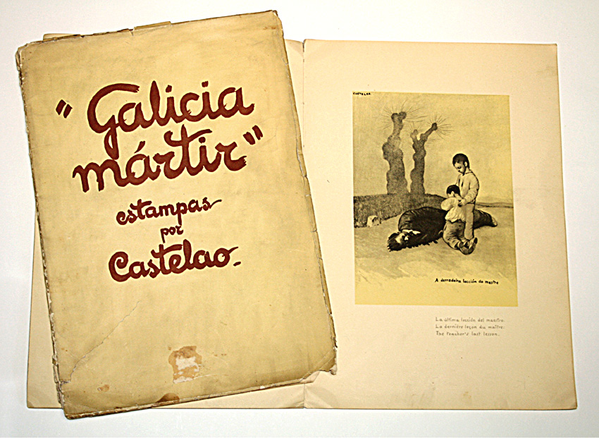 Dibujos de Castelao. Valencia, febrero de 1937.